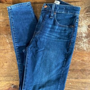 Madewell curvy high-rise skinny